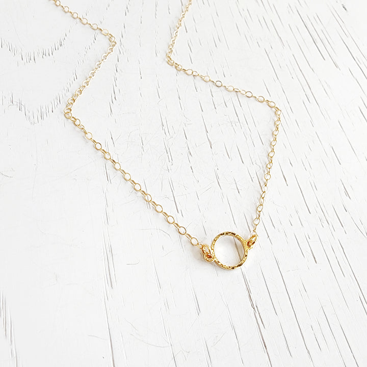 Dainty Charm Choker in 14k Gold Filled