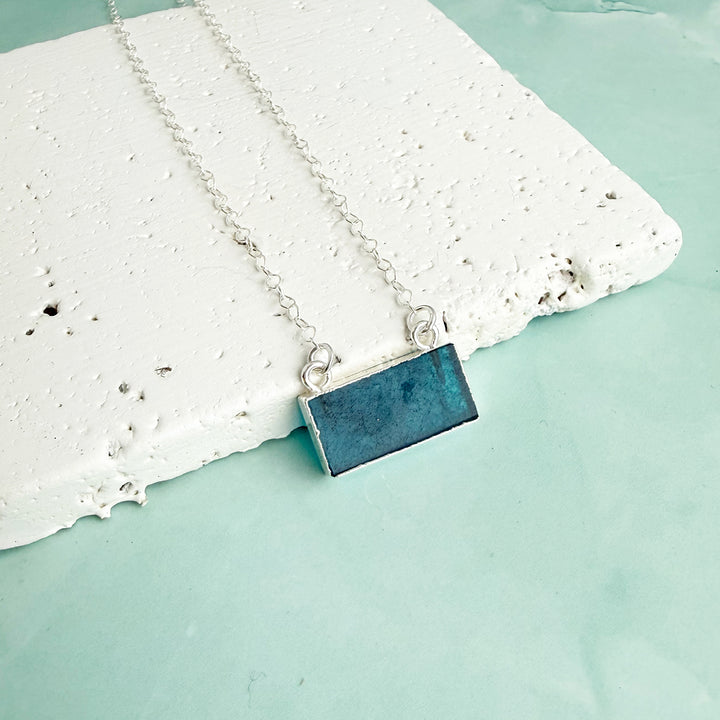 Apatite Bar Necklace