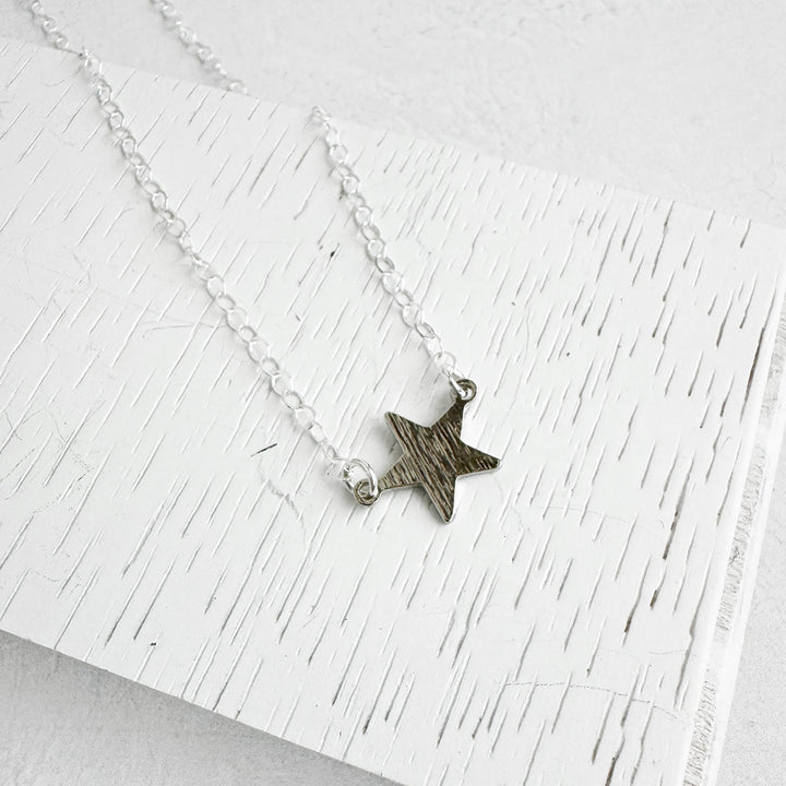 Dainty Star Necklace in 14k Gold Filled and Sterling Silver