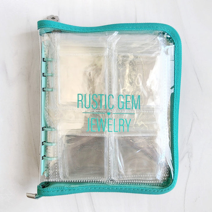 Rustic Gem Jewelry Travel Case