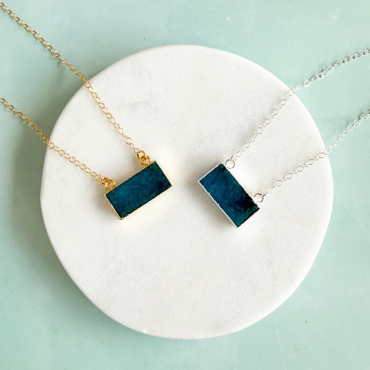 Apatite Bar Necklace