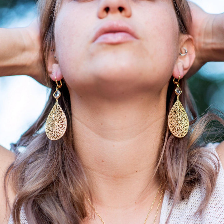 Silver Chandelier Earrings. Dangle Earrings. Statement Modern Fashion Drop Earrings